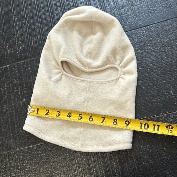 Polar Sport - Balaclava Full Face Mask Ski Hood - Cream Fleece - Size S/M - Picture 4 of 6